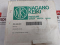 Nagano Keiki Seisakusho Gv42-243 Pressure Sensor Switch Gauge 7873194 0-1 Mpa 693-200.201