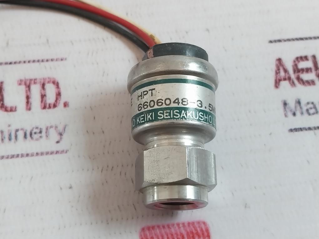 Nagano Keiki Seisakusho Hpt 6606048-3.5 Mpa Pressure Transmitter Sensor