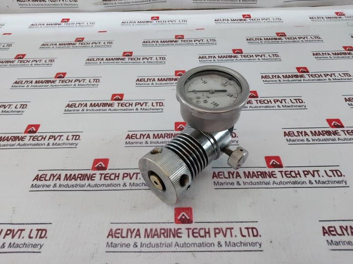 Nagano Keiki Seisakusho MT31 Maximum Pressure Indicator 3024632 0-200 KGF/CM2