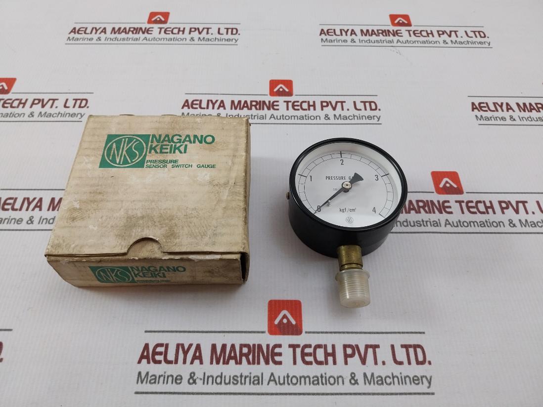 Nagano Keiki Ac10-131 Pressure Sensor Switch Gauge Au3/3×7.5 0-4 Kgf/Cm² 8832242