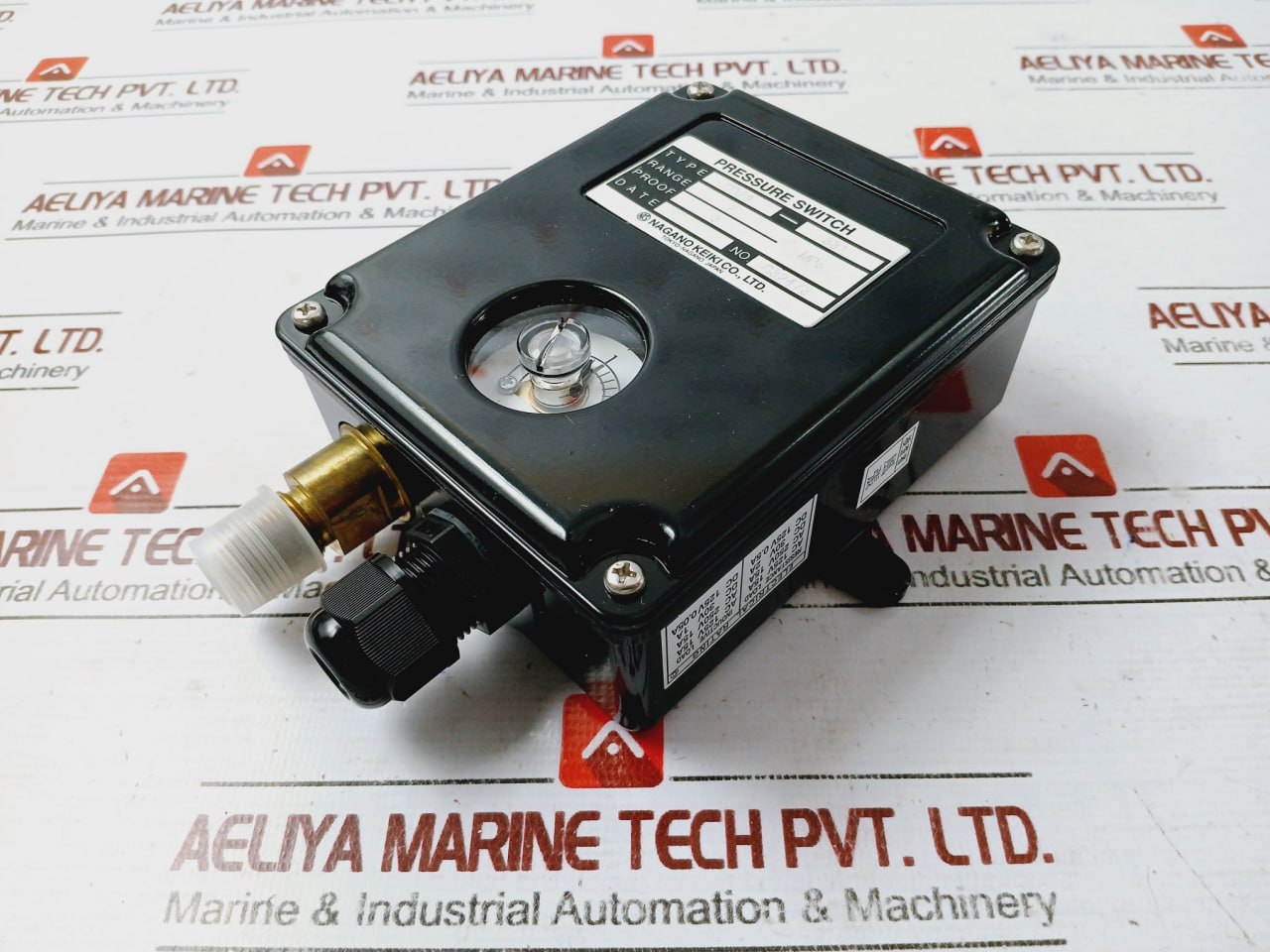 Nagano Keiki Cq20-331 Pressure Switch G32473 2 Mpa