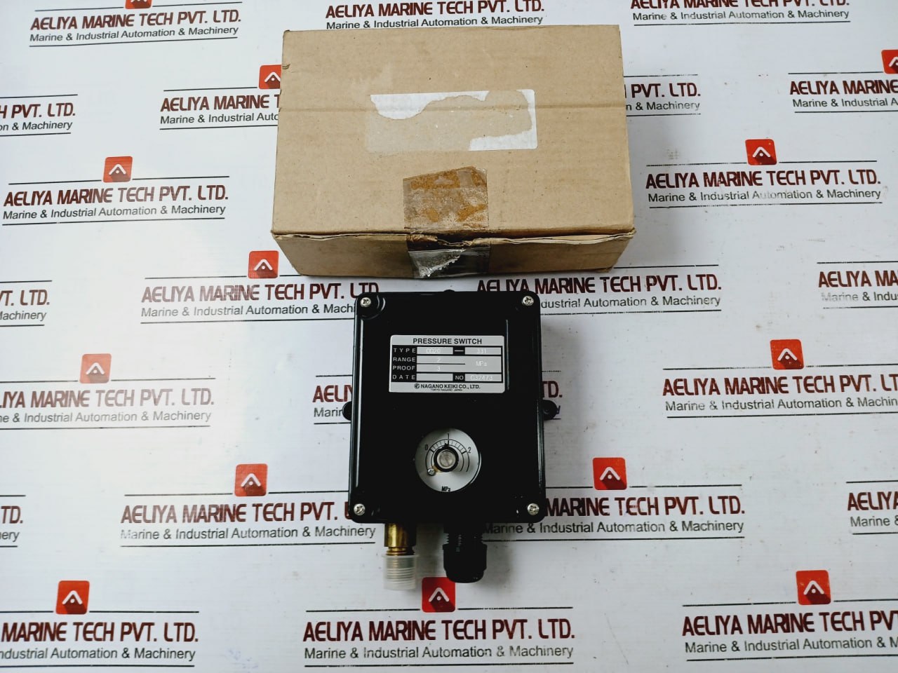 Nagano Keiki Cq20-331 Pressure Switch G32473 2 Mpa