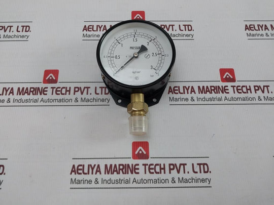 Nagano Keiki Seisakusho 4355552 Pressure Gauge 0-3 Kgf/Cm2,0-3 Bar