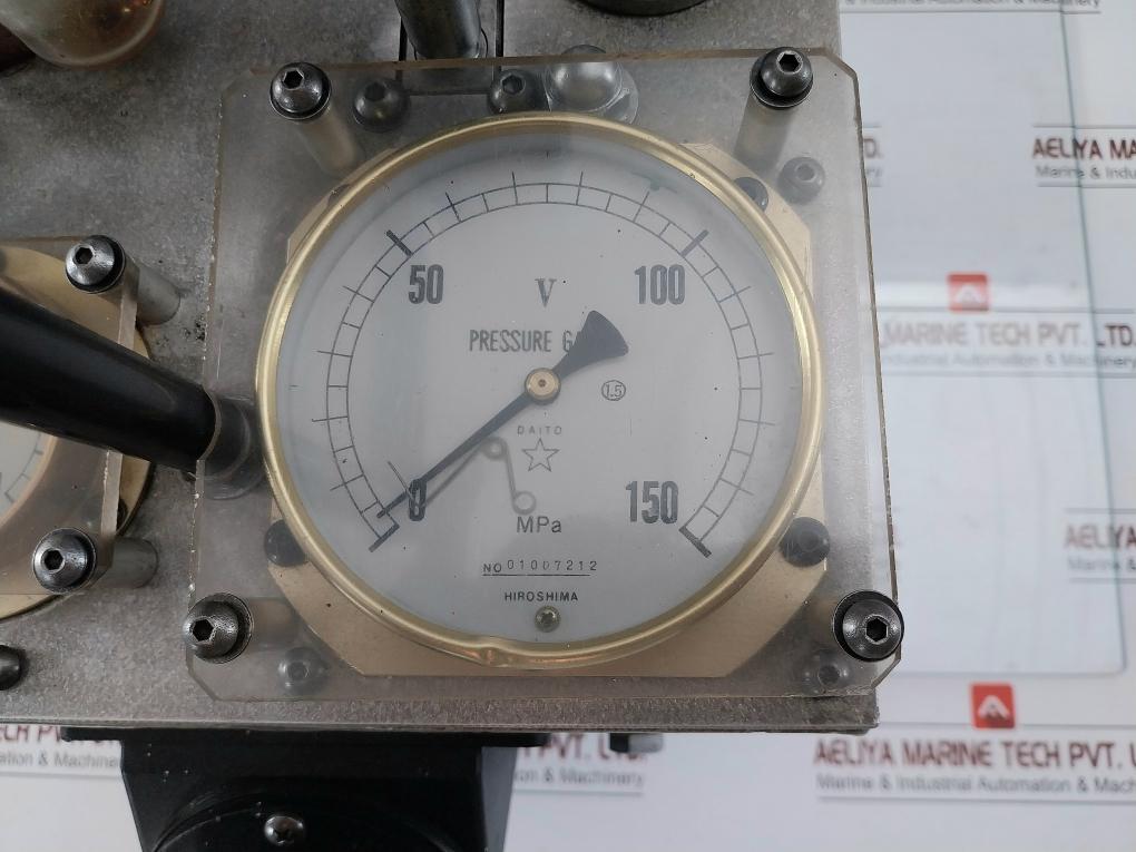 Nagao Machinery 0.1~1.0 Mpa Air Driven Hydraulic Pump Npu1200A