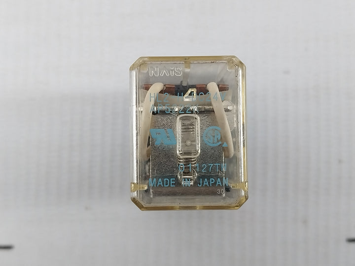 Nais Hl2-h-dc24V Power Relay 24V Dc