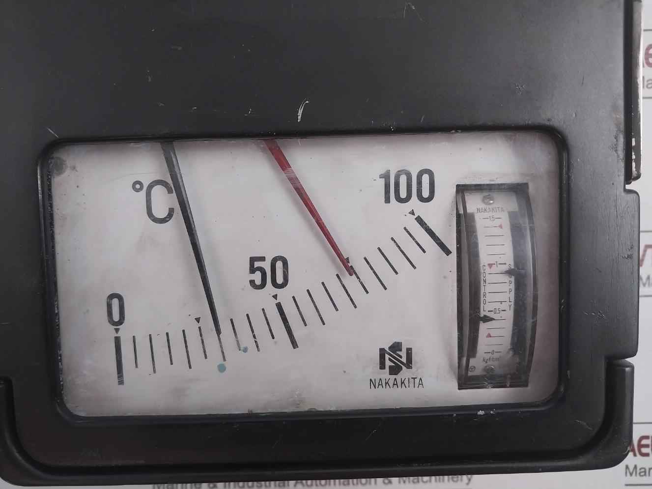 Nakakita 0-100˚C Temperature Controller 0-1.5 Kgf/Cm2 5-meter
