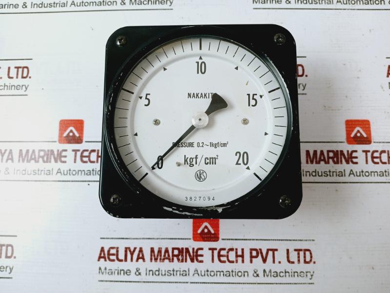 Nakakita 0 To 20 Kgf/Cm2 Pressure Gauge