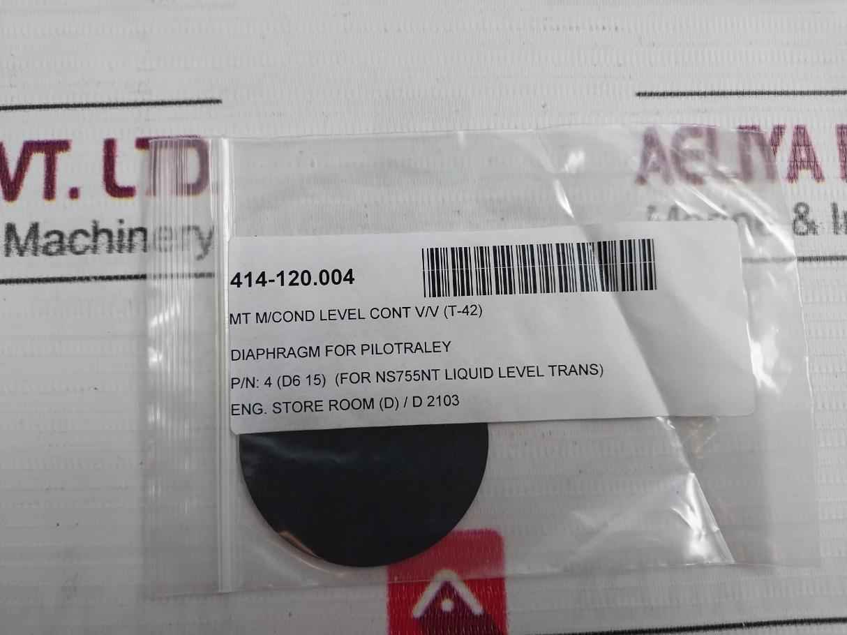 Nakakita 6590M Main Condenser Level Control Valve Gasket & Diaphragm Kit