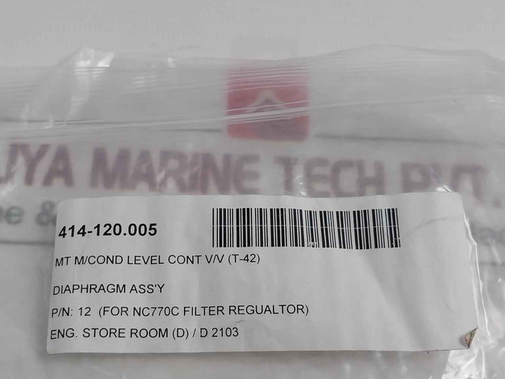 Nakakita 6590M Main Condenser Level Control Valve Gasket & Diaphragm Kit