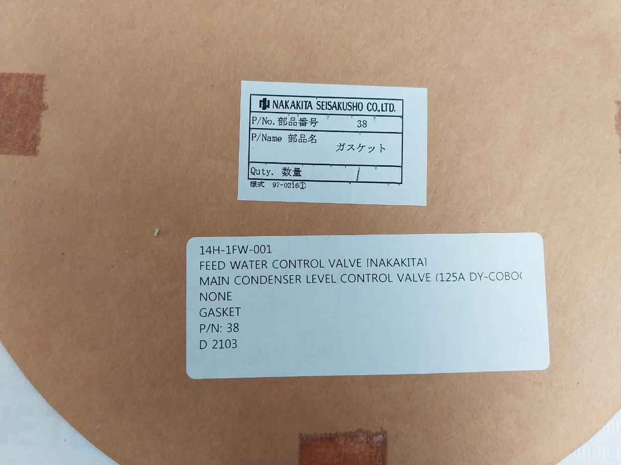 Nakakita 6590M Main Condenser Level Control Valve Gasket & Diaphragm Kit