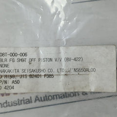 Nakakita A50 O Ring, Jis B2401 P385
