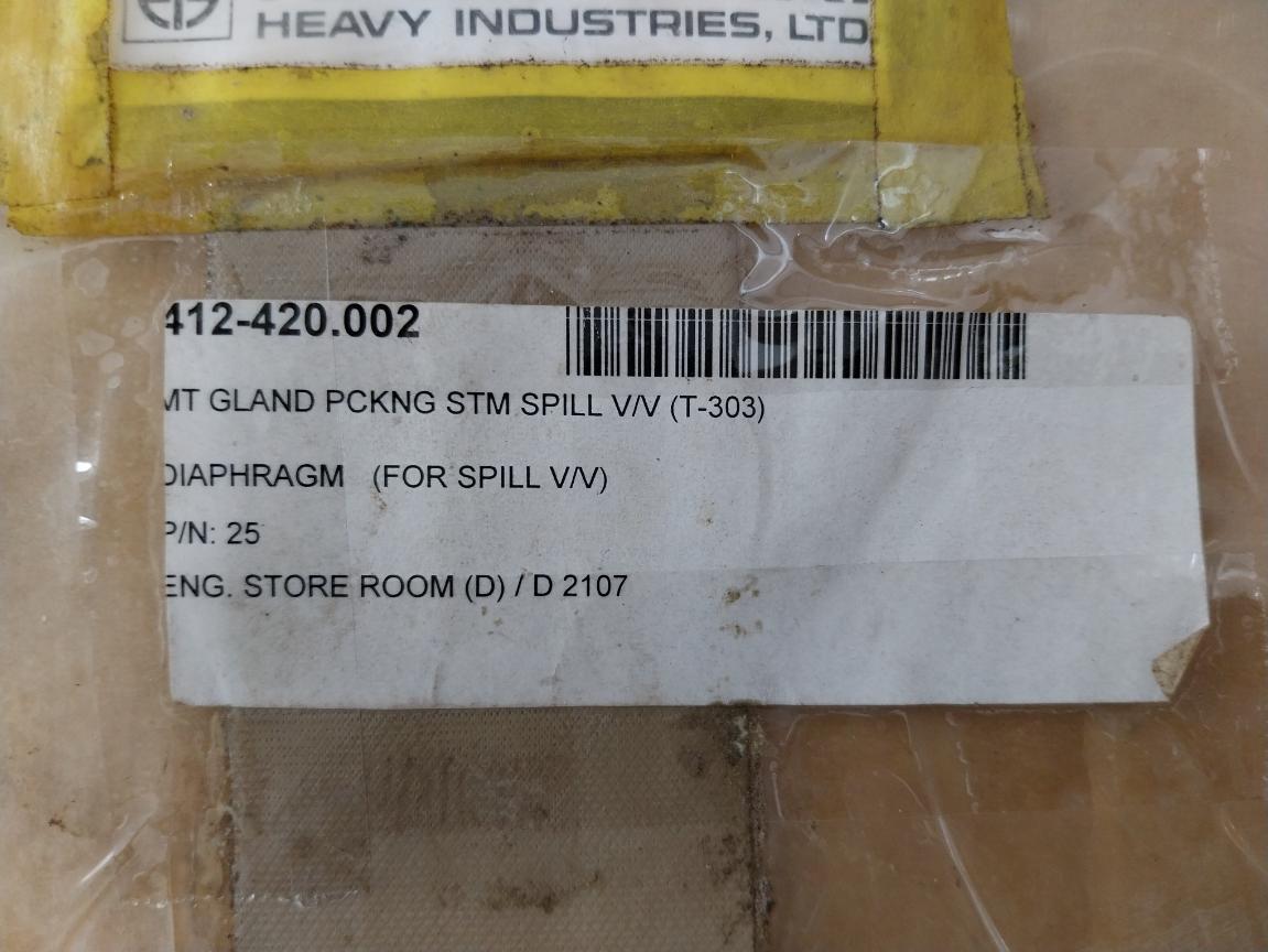 Nakakita Cr-1966-ny Diaphragm For Spill Valve Ts-227 25