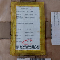 Nakakita Cr-1966-ny Diaphragm For Spill Valve Ts-227 25