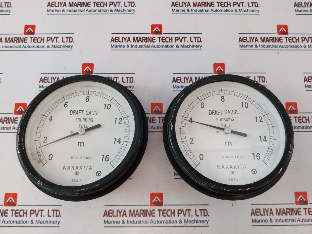 Nakakita Draft Gauge Sounding Full 0-16 M