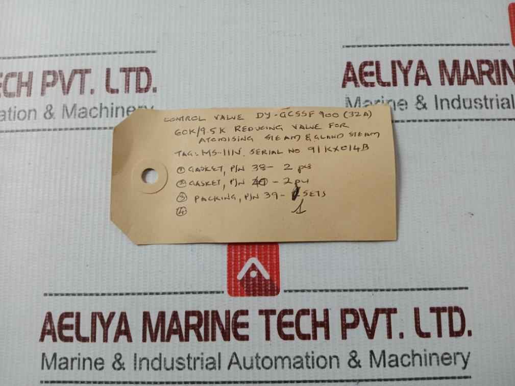 Nakakita K3150.130 Control Valve Gasket & Packing Kit 60k/9.5k Kd016469