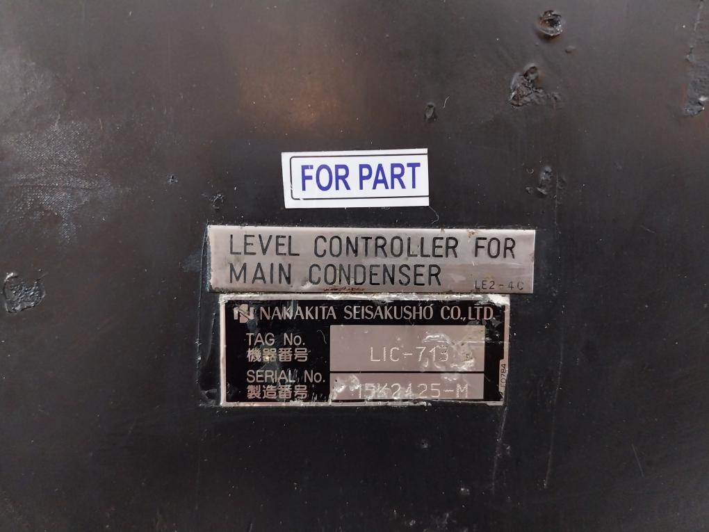 Nakakita Lic-713 Level Controller Main Condenser 0-200 Kpa