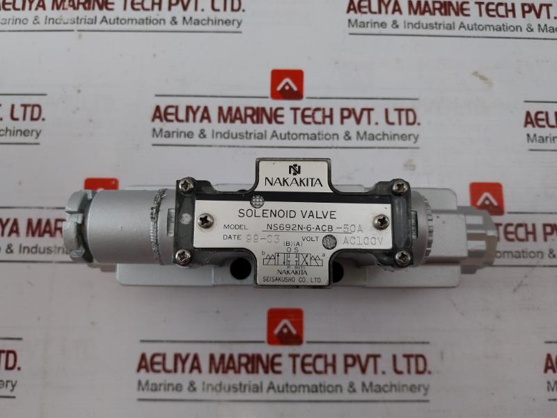 Nakakita Ns692N-6-acb-50A Solenoid Valve Ac100V