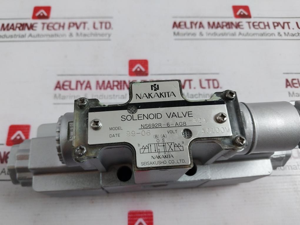 Nakakita Ns692R-6-agb-50A Solenoid Valve Ac100V