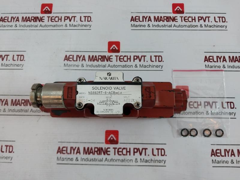 Nakakita Ns692Rt-6-acb-54 Solenoid Valve Ac220V G1/2 4K17