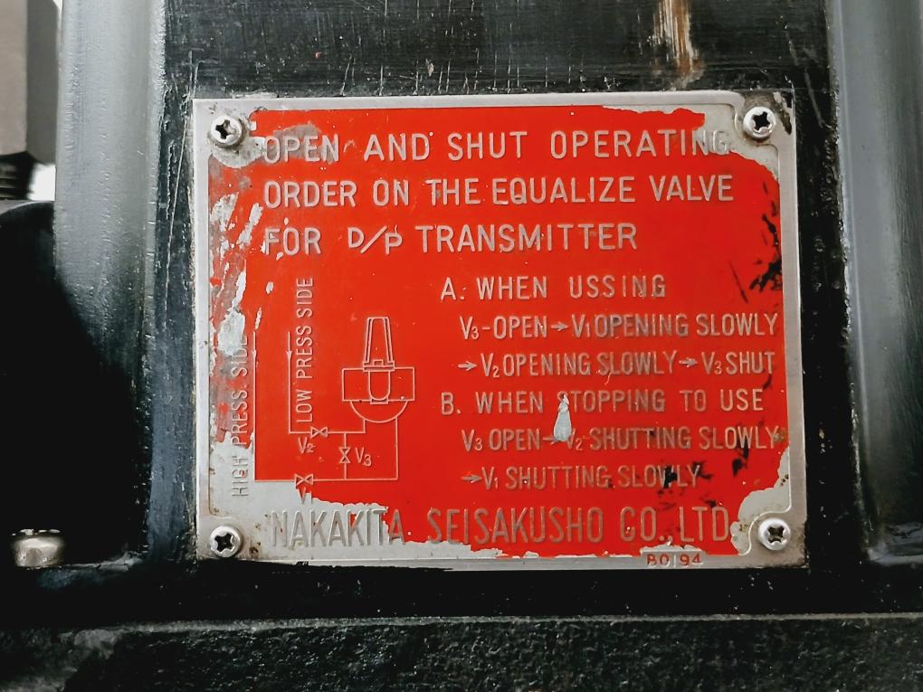 Nakakita Ns 778 Cn B Pressure Transmitter