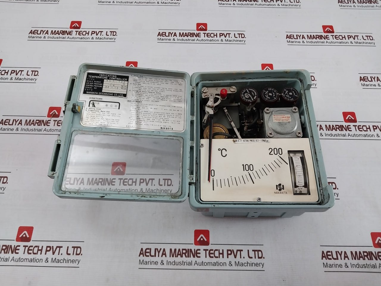 Nakakita Ns Tbt 732 Temperature Controller 0-200C 1.4 Kgf/Cm2