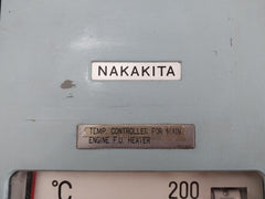 Nakakita Ns Tbt 732 Temperature Controller 0-200C 1.4 Kgf/Cm2