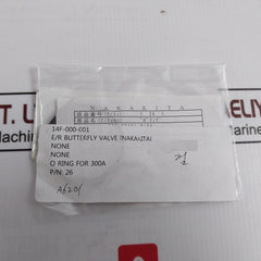 Nakakita Packing For Butterfly Valve Gasket O Rings Thrust Plate Bushing Kit