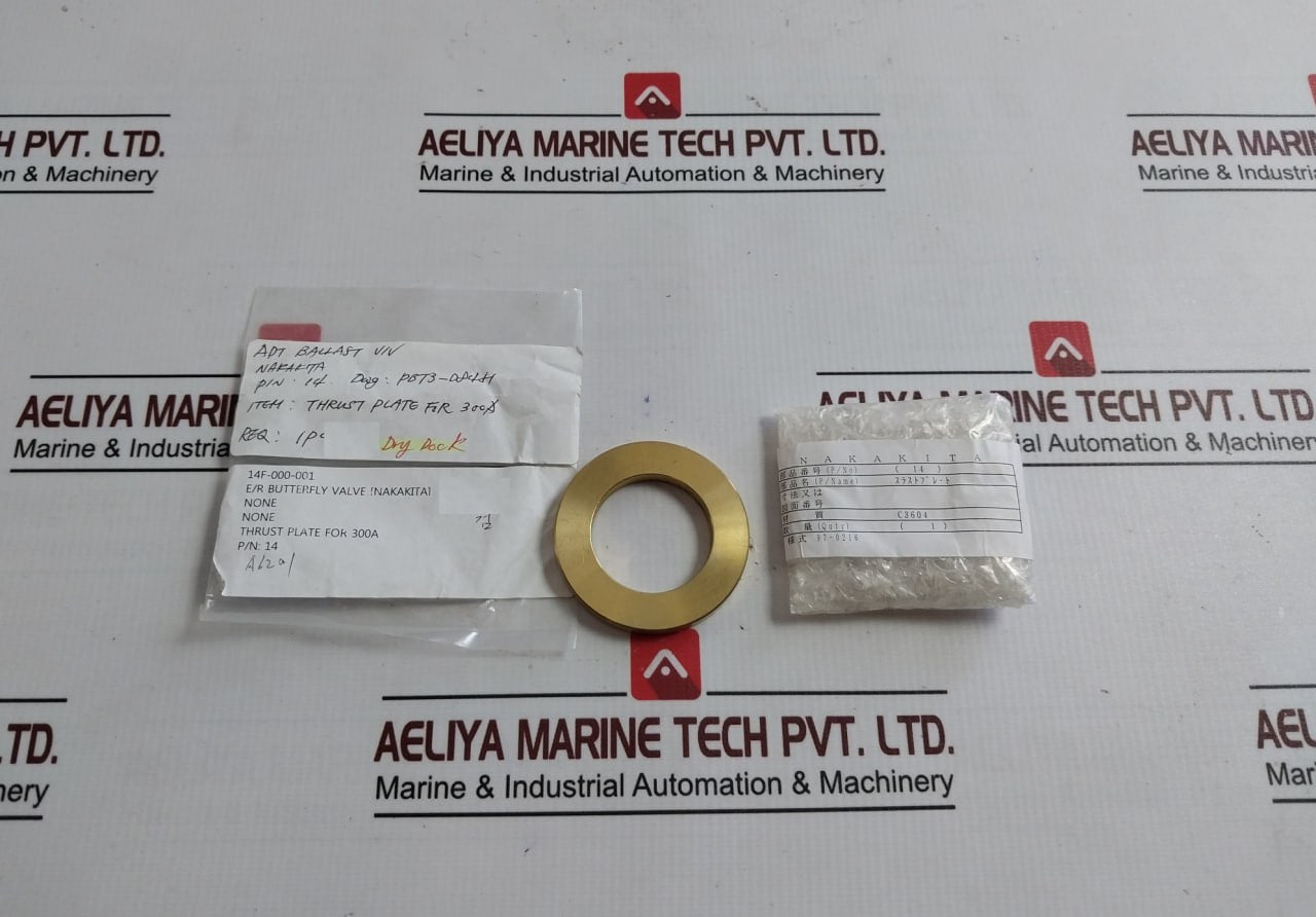 Nakakita Packing For Butterfly Valve Gasket O Rings Thrust Plate Bushing Kit