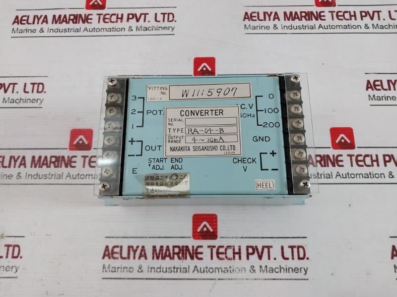 Nakakita Ra-04-b Converter 4-20Ma W1115907