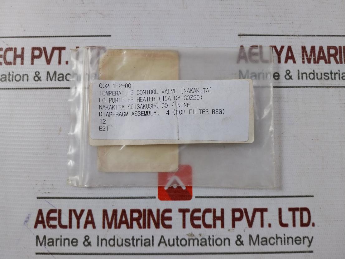 Nakakita Seisakusho 12 Diaphragm Assembly For Filter Regulator 15A Dy-g0Z20 V200