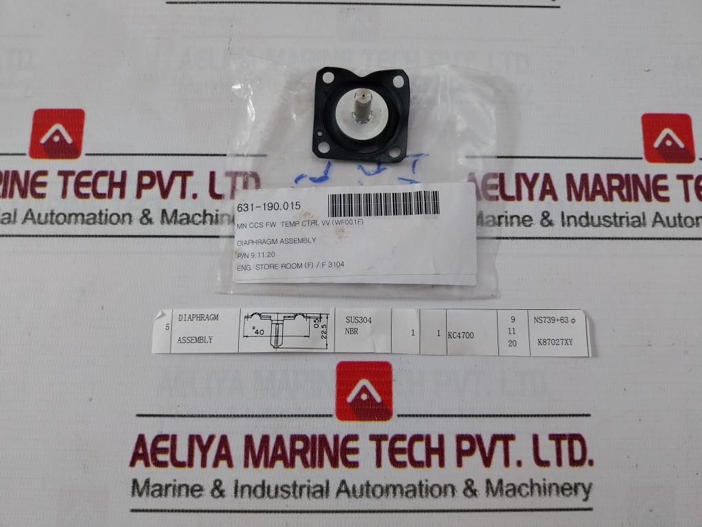 Nakakita Seisakusho 12 Diaphragm Assembly Kit Akmq0102Axe Ns770C