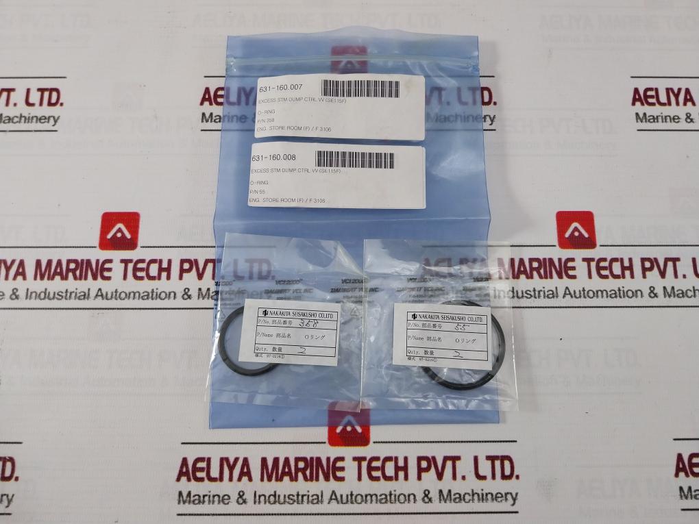 Nakakita Seisakusho 12 Sealing Components - O-ring Gasket Diaphragm Packing Kit