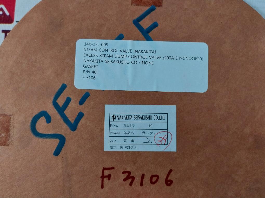 Nakakita Seisakusho 12 Sealing Components - O-ring Gasket Diaphragm Packing Kit