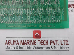 204A Alarm Circuit(Lamp Reset Type) Board Nakakita Seisakusho