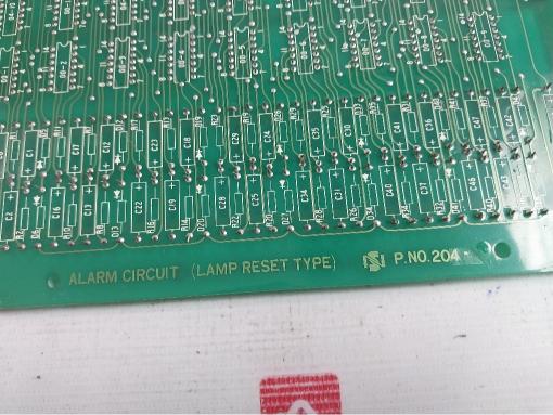 Nakakita Seisakusho 204 Alarm Circuit Lamp Reset Type Pcb Card