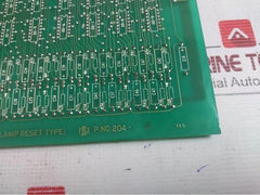Nakakita Seisakusho 204 Alarm Circuit Lamp Reset Type Pcb Card