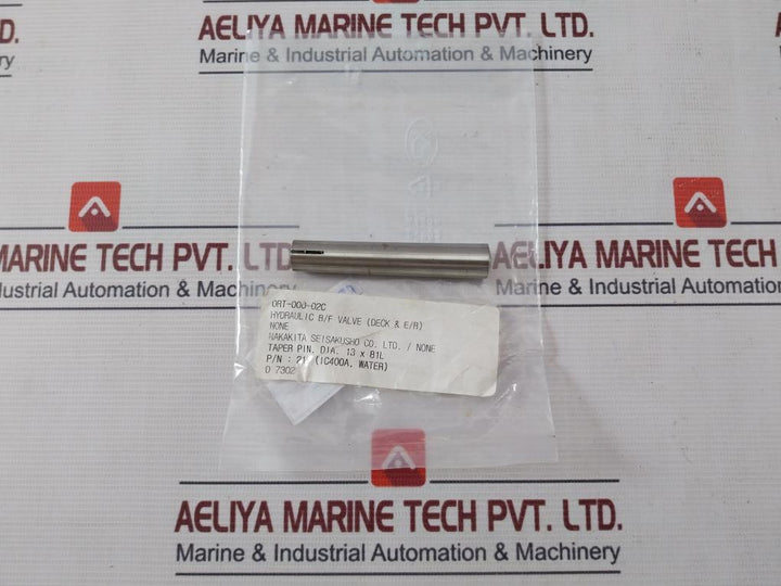 Nakakita Seisakusho 21 Taper Pin 13 X 81L