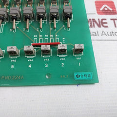 Nakakita Seisakusho 224A Valve Opening Indicator Printed Circuit Board