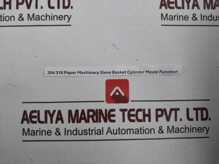 Nakakita Seisakusho 304 316 Paper Machinery Sieve Basket Cylinder Moule