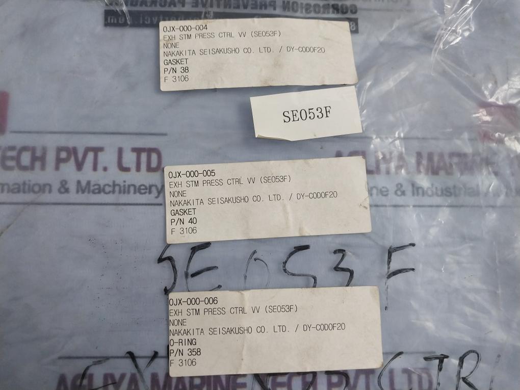 Nakakita Seisakusho 358 O-ring And Packing Kit 0Jx-000-006