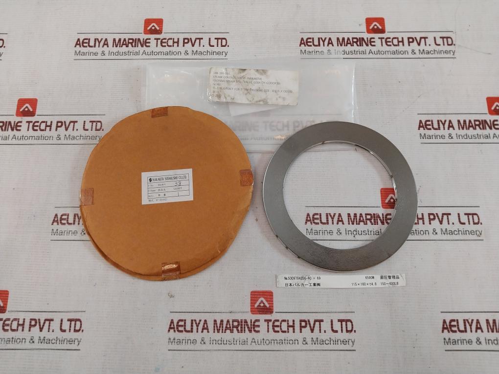 Nakakita Seisakusho 38 Gasket 6590M 150-600Lb 115X160X T4.8