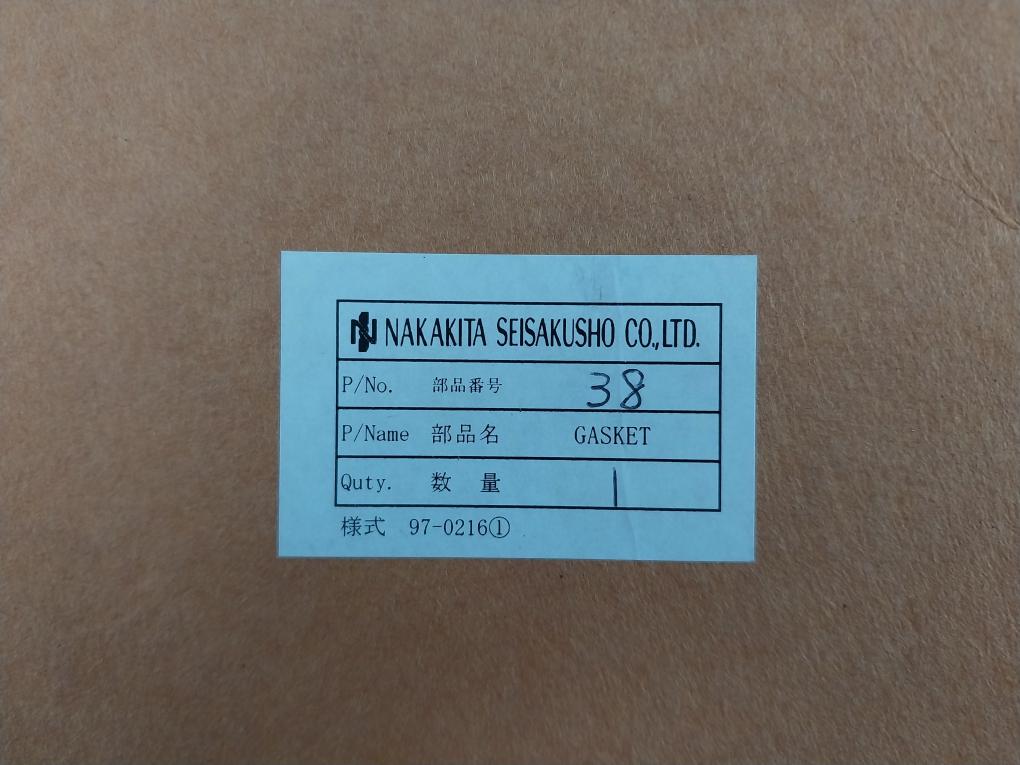 Nakakita Seisakusho 38 Gasket 6590M 150-600Lb 115X160X T4.8