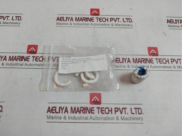 Nakakita Seisakusho 38 Feed Water Control Valve Set 14H-1Fs-001 150-600Lb