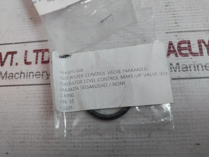 Nakakita Seisakusho 38 Feed Water Control Valve Set 14H-1Fs-001 150-600Lb