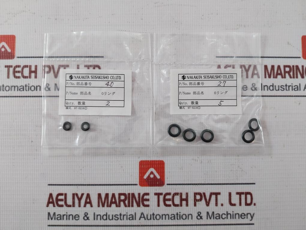 Nakakita Seisakusho 38 Pilot Valve Loading Diaphragm Rubber O Ring Seal Kit