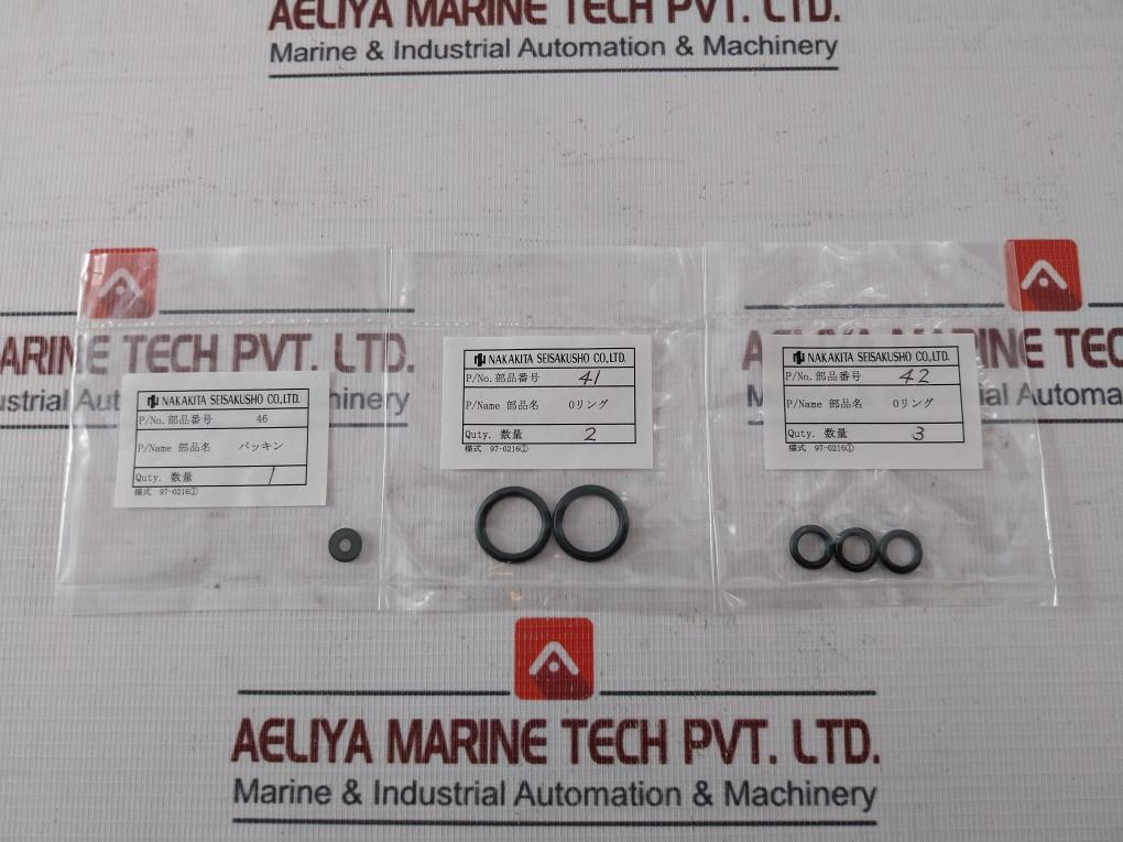 Nakakita Seisakusho 38 Pilot Valve Loading Diaphragm Rubber O Ring Seal Kit