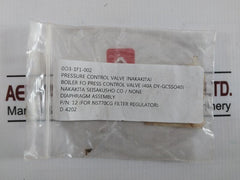 Nakakita Seisakusho 38 Pressure Control Valve &; Diaphragm Assy Gasket Kit Cv-031
