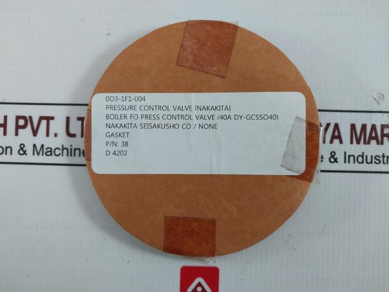 Nakakita Seisakusho 38 Pressure Control Valve &; Diaphragm Assy Gasket Kit Cv-031