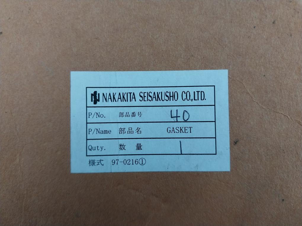 Nakakita Seisakusho 40 Gasket 14K-1Fp-004, 6590M 150-600Lb