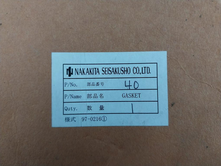Nakakita Seisakusho 40 Gasket 14K-1Fp-004, 6590M 150-600Lb